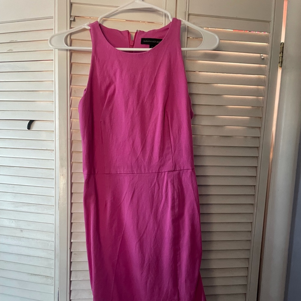 Pink BR Pencil Dress